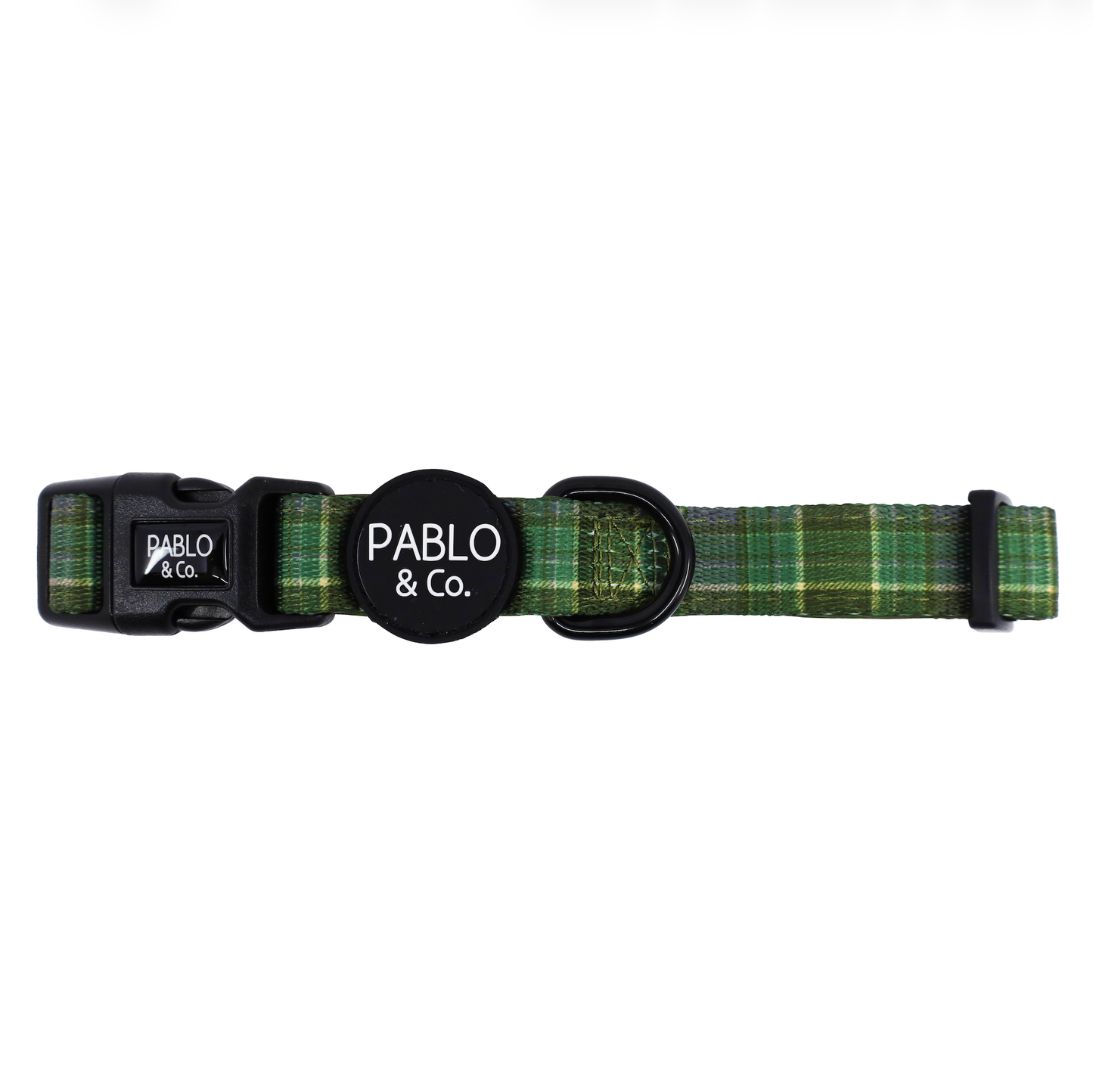 Green Plaid: Collar